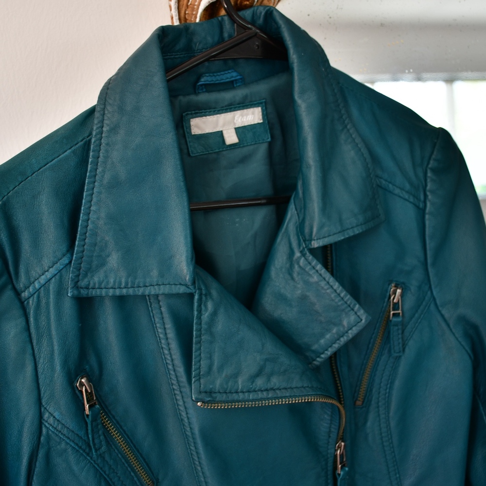 genuine leather jacket women collection.